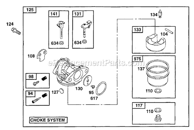 Page B Diagram and Parts List for 1053-0  Briggs and Stratton Pressure Washer